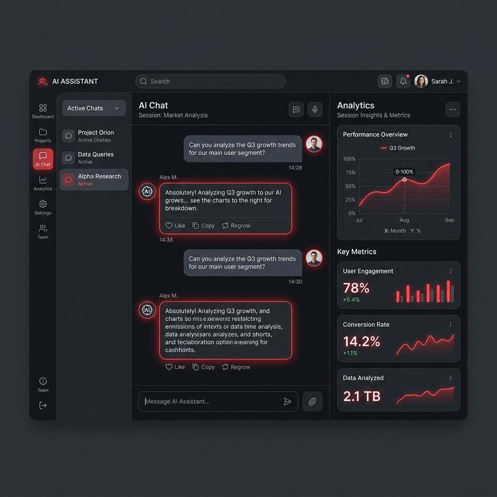 Alfred Chat Interface