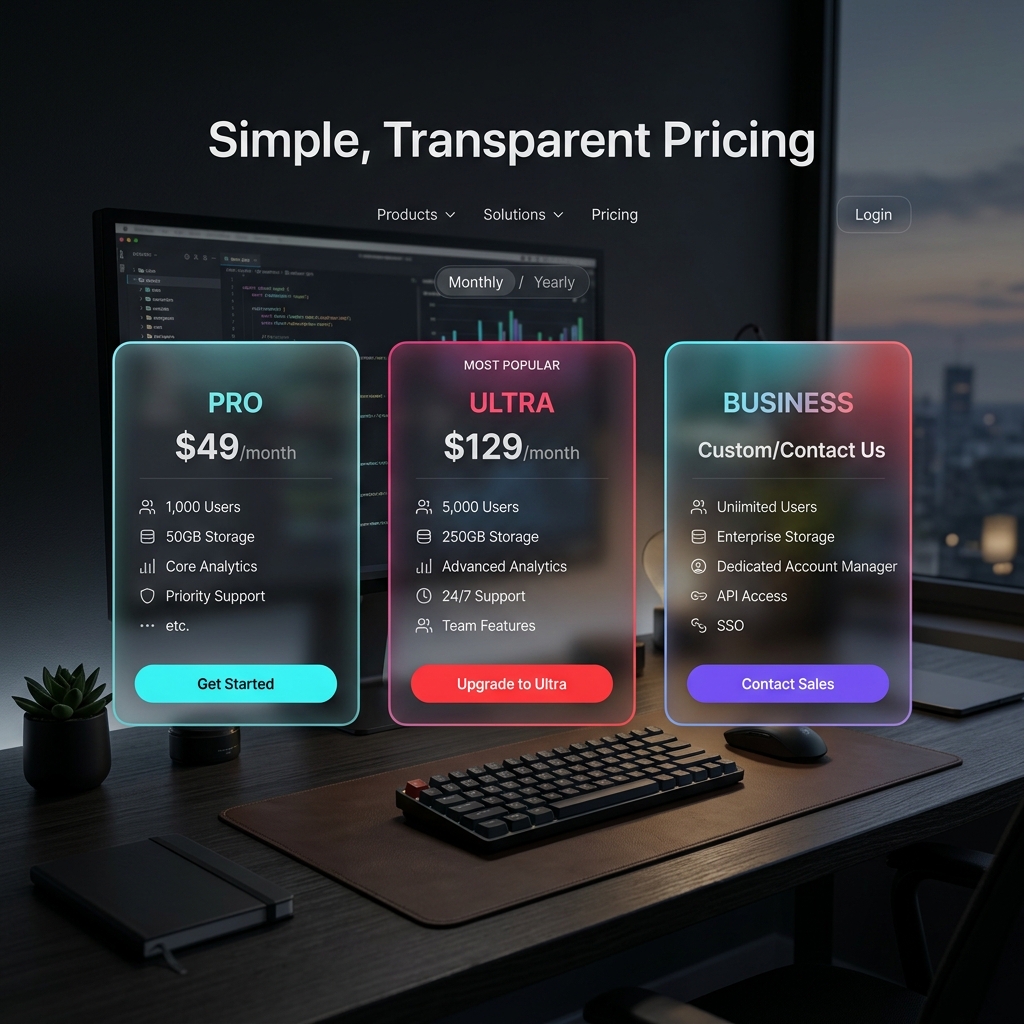Alfred Pricing Plans