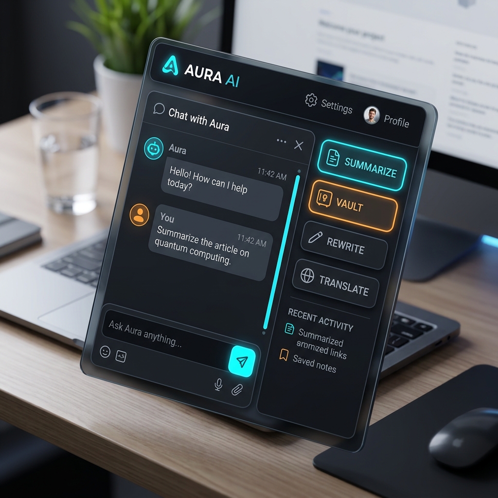 Little Chat Extension UI